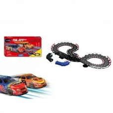 Трек JJ223-1 д/к (пульт на шнурі, 2шт), 36-75см/238см, 1:64, машина 7см 2шт, на бат-ці, в коробці, 56-29-4,5см