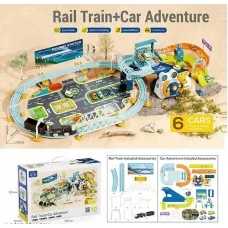 Автотрек BabyToys T 933 A со звуком и музыкой Автотрек BabyToys T 933 A со звуком и музыкой
