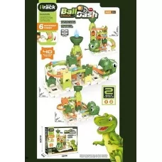 Автотрек BabyToys U 9635 Динозавры 40 элементов 5 шариков