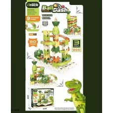 Автотрек BabyToys U 9636 Динозавры 60 элементов 8 шариков