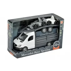 Автомобиль Mercedes-Benz Sprinter бортовой с лафетом – белый Tigres 39670