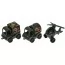 Набор авто Kid cars военный 3 шт Tigres 39998