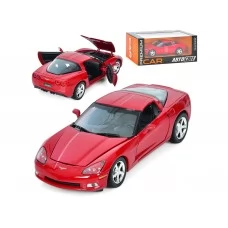 Машинка металева інерційна Corvette C6, 18 см, відкриваються двері, АвтоСвіт AP-1942