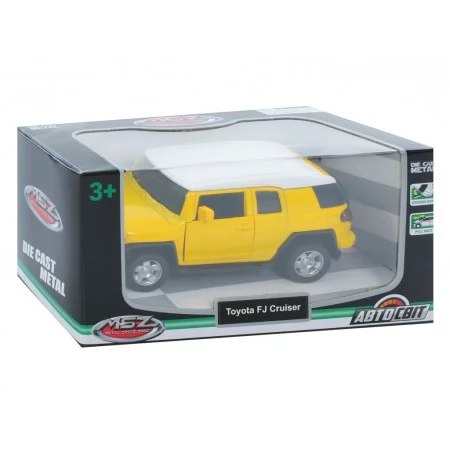 Джип металевий інерційний Toyota FJ Cruiser AS-3029, 11 см, відкриваються двері, АвтоСвіт