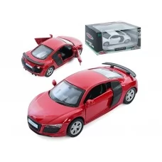 Машинка инерционная металлическая Audi R8 GT, AS-3058, 11 см, открываются двери, АвтоСвіт