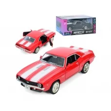 Машинка инерционная металлическая Chevrolet Camaro 1969, 15 см, открываются двери, АвтоСвіт AS-3092