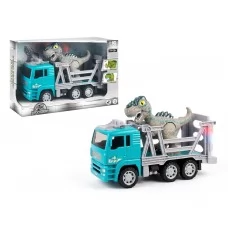 Машинка с динозавром Dinosaur Truck, 25 см, светится и воспроизводит звук FY912432