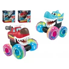Машинка інерційна Monster Trucks, 12 см, світяться колеса, 2 види FY918511
