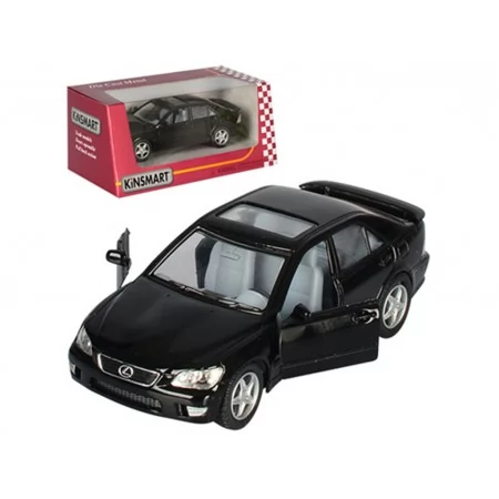 Машинка инерционная металлическая Lexus IS300, KT5046W, 12 см, открываются двери, Kinsmart Машинка инерционная металлическая Lexus IS300, KT5046W, 12 см, открываются двери, Kinsmart
