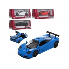 Машинка інерційна металева McLaren F1 GTR, 125 см, відкриваються двері, Kinsmart KT5411W