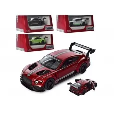 Машинка инерционная металлическая Bentley Continental GT3 16 см, открываются двери, Kinsmart KT5417W