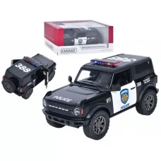 Машинка металева інерційна 2022 Ford Bronco Police Kinsmart KT5438WP