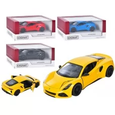 Машинка інерційна металева Lotus Emira, KT5441W, 13 см, відчиняються двері, Kinsmart