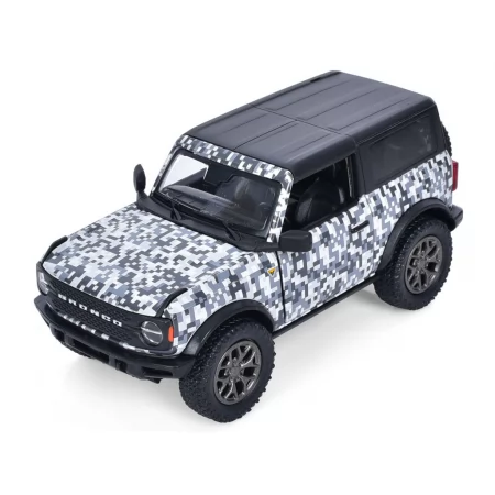 Машинка металлическая инерционная Джип 2022 Ford Bronco Camo Edition Kinsmart KT5445WB