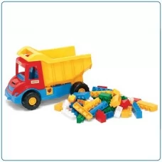 "Multi truck" грузовик с конструктором  38x25x20 см Wader