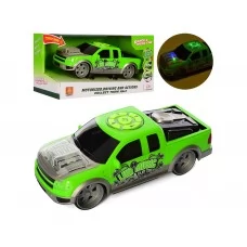 Машина музыкальная WenYi WY101B, 24 см, ездит со светом Машина музыкальная WenYi WY101B, 24 см, ездит со светом