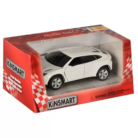 Машинка металлическая инерционная LAMBORGHINI URUS Kinsmart KT 5368 W Машинка металлическая инерционная LAMBORGHINI URUS Kinsmart KT 5368 W