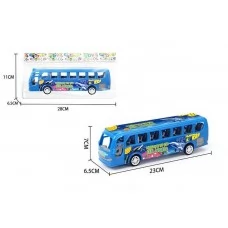 Инерционный автобус BabyToys TMX 88-3 B пластиковый