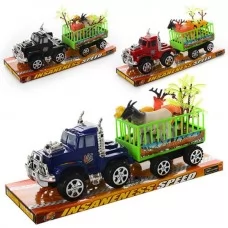 Інерційний джип BabyToys 906-29 з причепом 28см