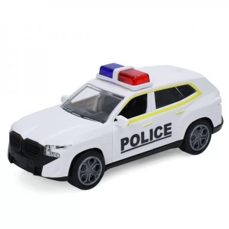 Джип DD2821A інерція, 13,5см, поліція, відчиняються двері, гумові колеса, 3 кольори, в кор-ці, 15-8,5-7см