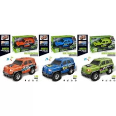 Детский джип BabyToys JS166A-6B инерционный со звуком и светом