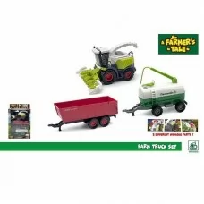 Комбайн BabyToys 550-12 C инерционный для мальчика Комбайн BabyToys 550-12 C инерционный для мальчика
