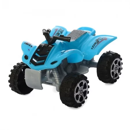 Инерционный квадроцикл BabyToys 0558 пластиковый 6 см для мальчиков Инерционный квадроцикл BabyToys 0558 пластиковый 6 см для мальчиков