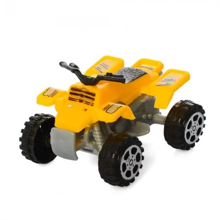 Инерционный квадроцикл BabyToys 0558 пластиковый 6 см для мальчиков Инерционный квадроцикл BabyToys 0558 пластиковый 6 см для мальчиков