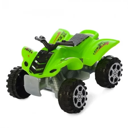 Инерционный квадроцикл BabyToys 0558 пластиковый 6 см для мальчиков Инерционный квадроцикл BabyToys 0558 пластиковый 6 см для мальчиков