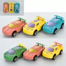 Инерционная машинка BabyToys 012 пластиковая 9 см набор 3 шт