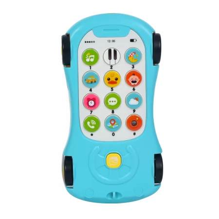 Инерционная машинка BabyToys 3216 со звуком и светом