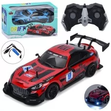 Машина RQ3083 р/к2,4G, акум, 30см, 1:16, корпус не б'ється, гумові колеса, світло, USBзарядне, 2 кольори, в кор-ці, 35-21-14,5см