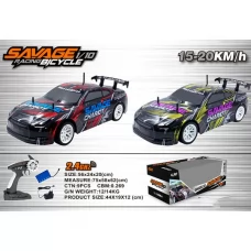 Машина UJ99-107 р/к 2,4GHz, 1:10, акум, 43см, корпус не б'ється,гумові колеса, USB зарядне, 2 кольори, в кор-ці, 56-20-24см
