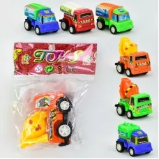 Инерционная машинка спецтехника BabyToys 399-261, 6 видов
