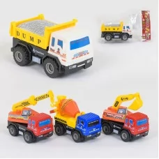 Будівельна техніка BabyToys 399-267 інерційна 4 види