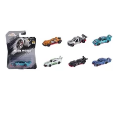 Машинка BE6890-4 метал, 1:64, 7,5см, 6 видів, на листі, 11,5-14,5-3,5см