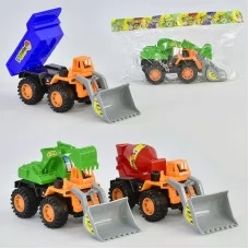 Инерционная машинка спецтехника BabyToys 737, 3 вида Инерционная машинка спецтехника BabyToys 737, 3 вида