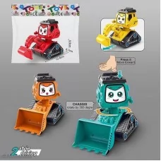 Заводная машинка спецтехника BabyToys 901-3, 4 цвета Заводная машинка спецтехника BabyToys 901-3, 4 цвета