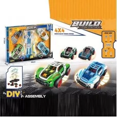 Машинки конструктор BabyToys 65268 инерционные с корпусами