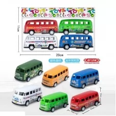 Набор инерционных автобусов BabyToys 399-459 G, 4 штуки