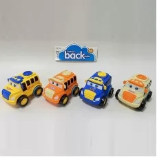 Набор машинок BabyToys инерционные 4 вида разные цвета