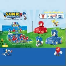 Набор инерционных машин BabyToys 174832, 9 штук