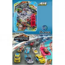 Набор инерционных машинок BabyToys 24618 разные цвета