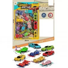 Набор машинок BabyToys 2469 инерционный разные цвета