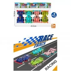 Набір інерційних машинок BabyToys 24697 різні кольори