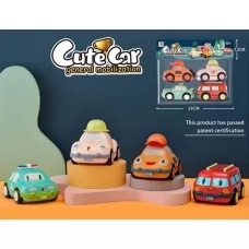 Набор машинок BabyToys 678А инерционный служебный транспорт 4шт Набор машинок BabyToys 678А инерционный служебный транспорт 4шт