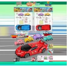 Набор инерционных машинок BabyToys 886 A, 2 вида для детей