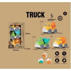 Набор машинок BabyToys 904-1 с инерционным ходом 3 штуки