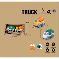Набор машинок BabyToys 912-4 инерционные 2 штуки