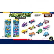 Набор инерционных машинок BabyToys DS 2321, 2 вида